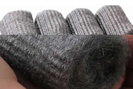 ¿Cuáles son los Scourers de lana de acero inoxidable?