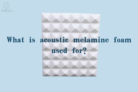 ¿Para qué se usa la espuma de melamina acústica?