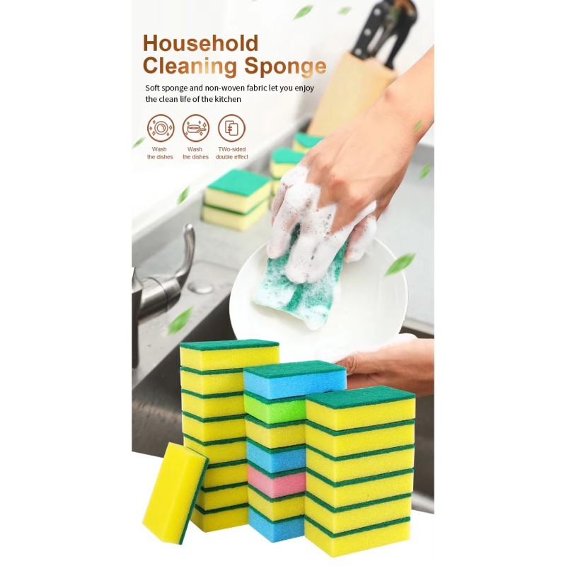 ¿Hay productos químicos que evitar en las esponjas limpias de la cocina?