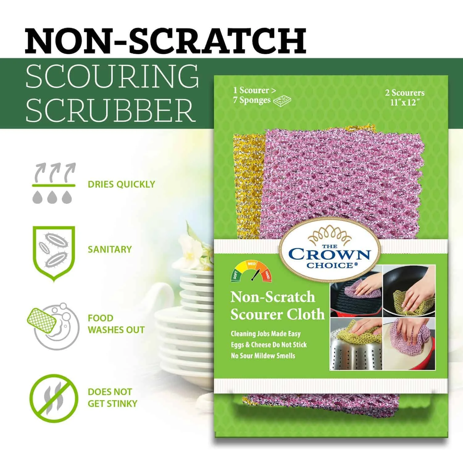 ¿Qué es un Scourer de nylon?