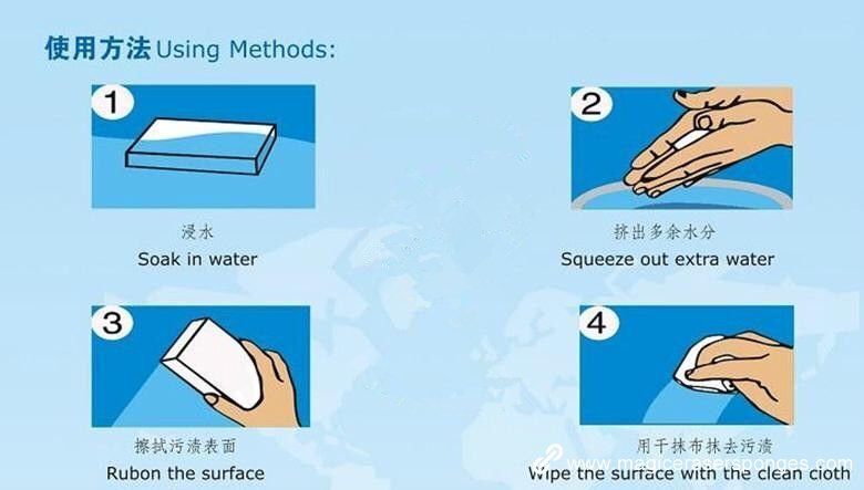 Productos más vendidos mundiales Melamine Magic Sponge en China