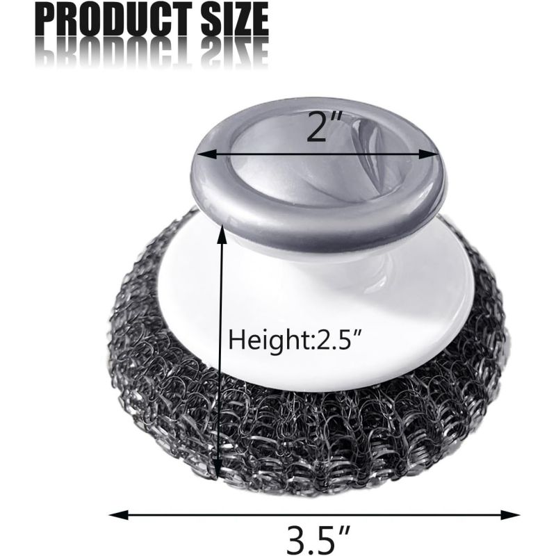 ¿Cuál es la mejor forma de limpiar un estropajo de acero galvanizado?